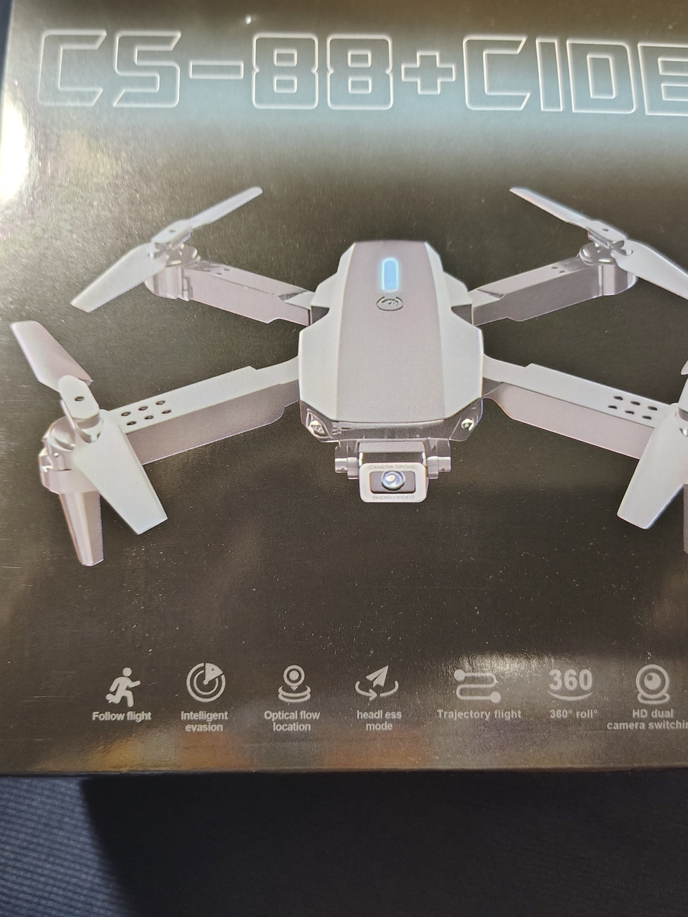 Brand New CS‑88 + Cide Drone — 1080P HD Camera, Optical Flow, Follow Mode